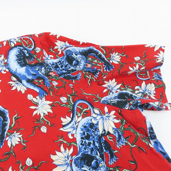 実際に弊社で買取させて頂いた【JPタグ】LOUIS VUITTON/ルイヴィトン Chapman Bros Black Panther Tシャツ H9Y80W /XLの画像 7枚目