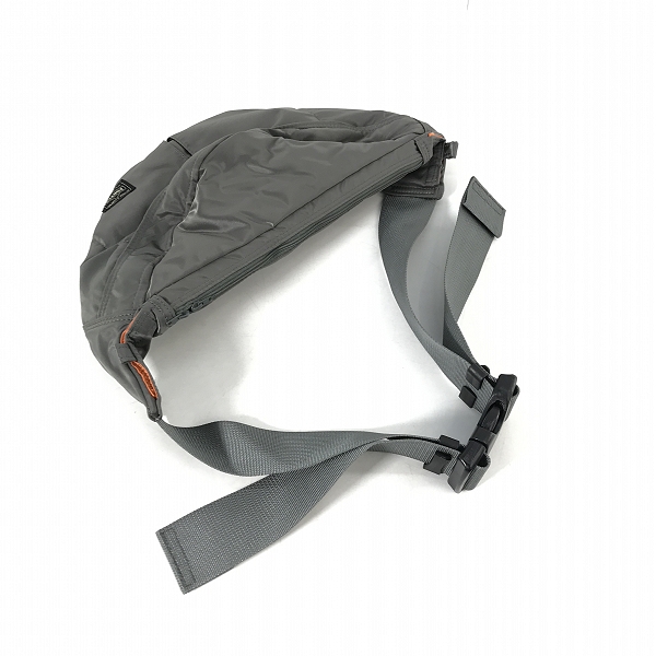 実際に弊社で買取させて頂いた【未使用】PORTER/ポーター TANKER タンカー WAIST BAG(L) ウエストバッグ シルバーグレー/622-06628の画像 3枚目