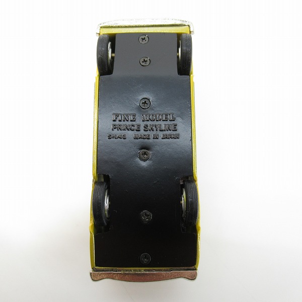 実際に弊社で買取させて頂いたアイアイアドカンパニー FINE MODEL/ファインモデル 1/43 日産 プリンススカイライン 1900DX 北米輸出仕様 1961年式 ミニカー　の画像 5枚目