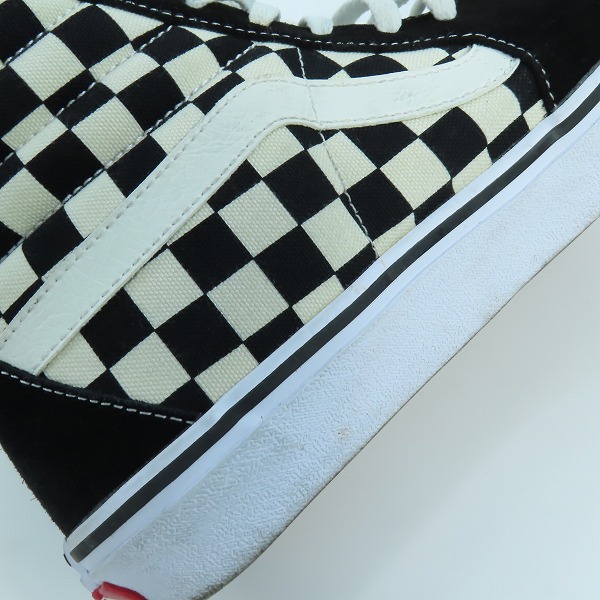 実際に弊社で買取させて頂いたVANS/バンズ SK8-HI DX スケートハイ DX V38CL ハイカットスニーカー 562783-0002/27.0の画像 8枚目