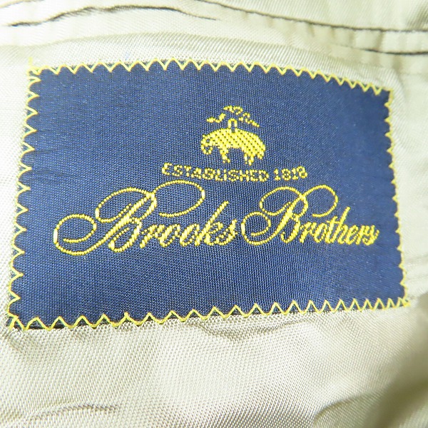 実際に弊社で買取させて頂いたBrooks Brothers/ブルックスブラザース 千鳥格子柄 テーラードジャケットの画像 3枚目