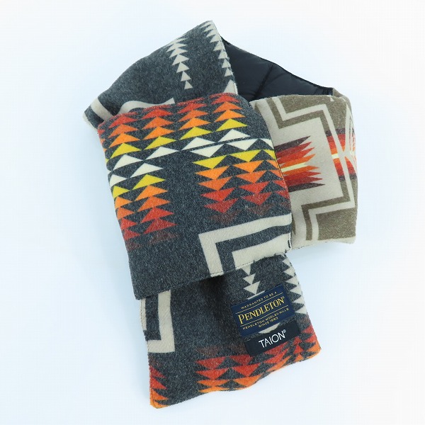 実際に弊社で買取させて頂いたPENDLETON×TAION/ペンドルトン×タイオン リバーシブル マフラー