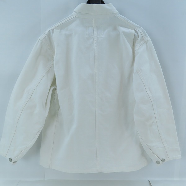 実際に弊社で買取させて頂いたCALEE/キャリー デニムジャケット ホワイト/Mの画像 1枚目