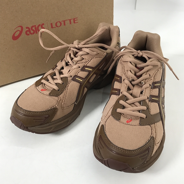 実際に弊社で買取させて頂いたAsics x Lotte/アシックス×ロッテ  スポーツスタイル ゲル 1130 "ロッテ" ブラウン/チョコレートブラウン 1203A649/27.5
