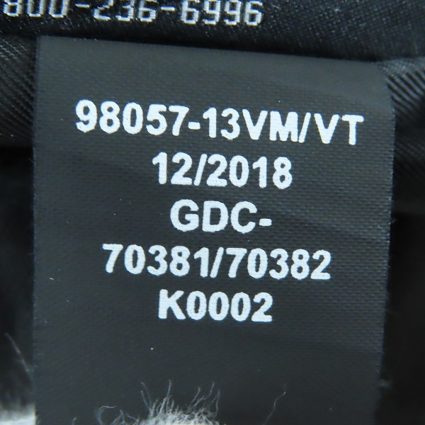 実際に弊社で買取させて頂いたHARLEY-DAVIDSON/ハーレーダビッドソン VICTORY LANE LEATHER JACKET/ビクトリーレーン レザージャケット 98057-13VM/VTの画像 4枚目