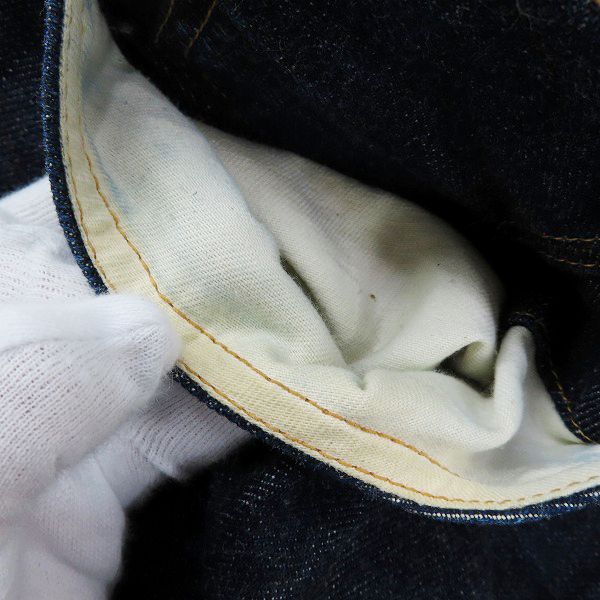 実際に弊社で買取させて頂いたLEVI'S/リーバイス LVC/VINTAGE CLOTHING 501XX/1947年モデル デニムパンツ ジーンズ/47501-0017/W36L36の画像 7枚目