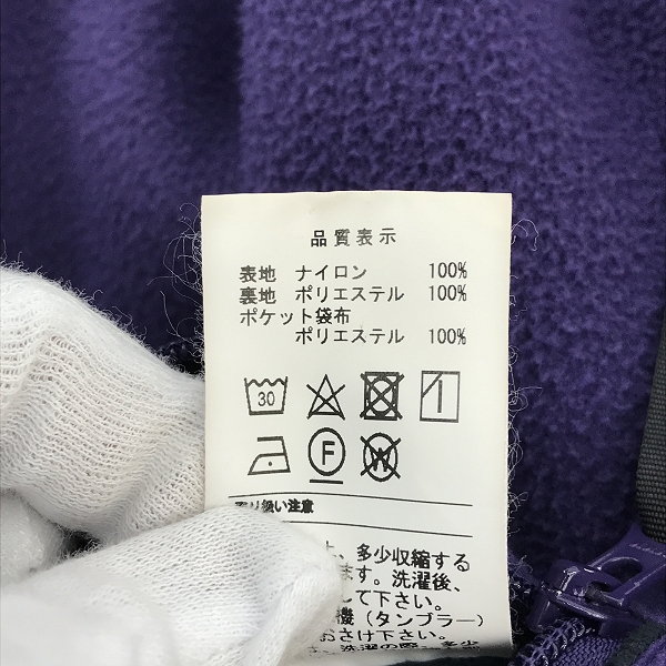 実際に弊社で買取させて頂いたDESCENDANT/ディセンダント CABALLO NYLON JACKET リバーシブル ジャケット 4の画像 6枚目