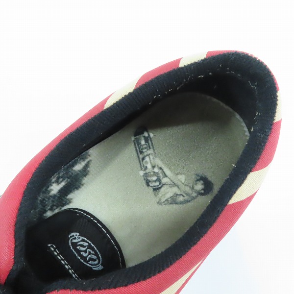 実際に弊社で買取させて頂いたVANS/バンズ HOSOI RISING SUN/ホソイ ライジングサン ERA/エラ SK8-Hi スエードスニーカー/28の画像 4枚目