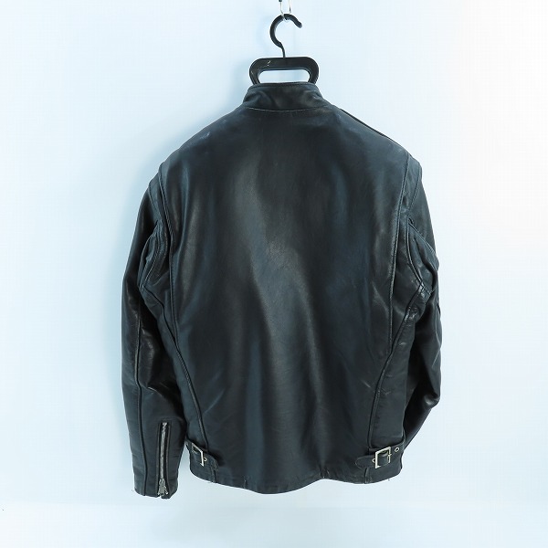実際に弊社で買取させて頂いたSchott/ショット ボアライナー付き シングルレザーライダースジャケット /36の画像 1枚目