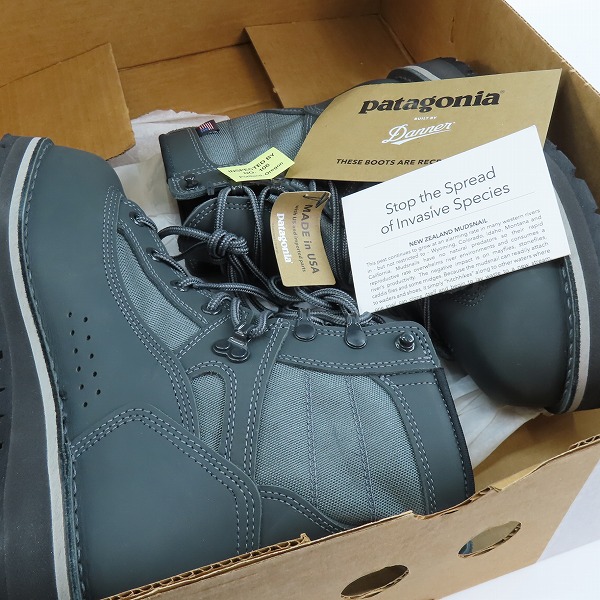 実際に弊社で買取させて頂いた【未使用】patagonia×Danner/パタゴニア×ダナー フットトラクターウェーディングブーツ 79170/US5の画像 6枚目