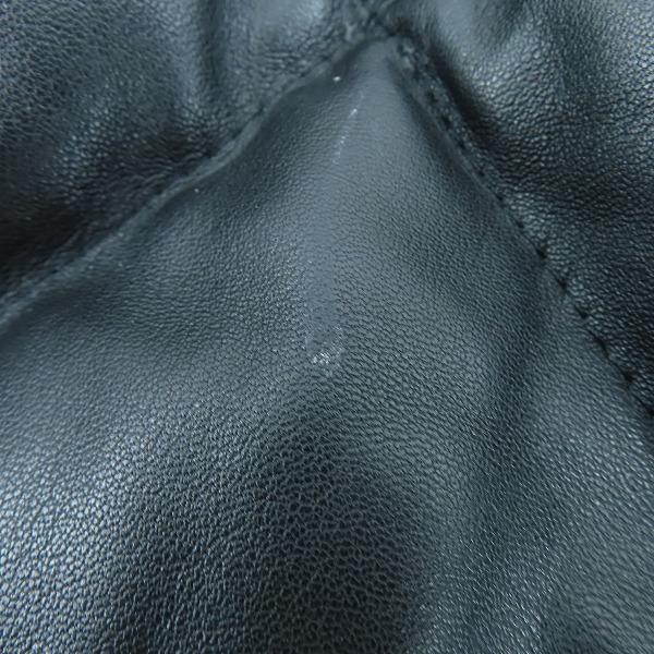 実際に弊社で買取させて頂いたCRIMIE/クライミー ダイヤモンドキルトレザージャケット CR-02C5-JK03/XXL の画像 6枚目