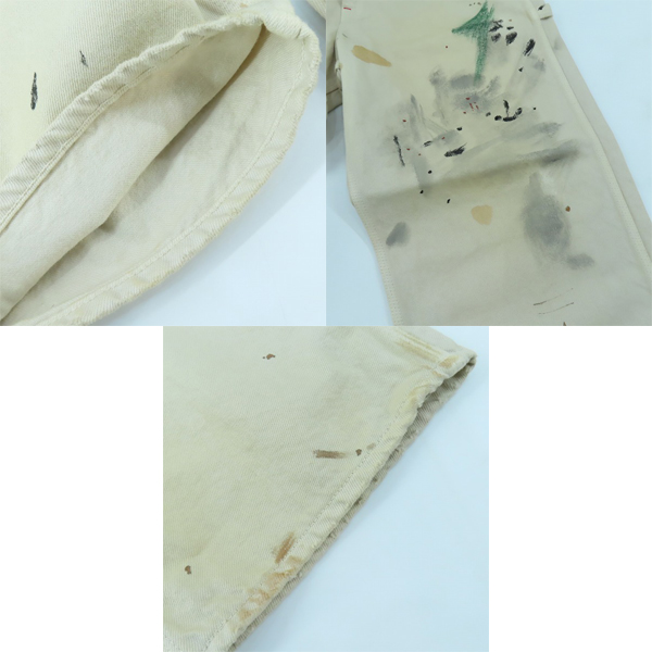 実際に弊社で買取させて頂いた【未使用】 CHALLENGER/チャレンジャーWASHED PAINTER PANTS/ウォッシュドペインターパンツ CLG-PT 024-004/XLの画像 5枚目