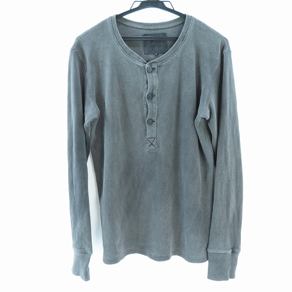 実際に弊社で買取させて頂いたBACK LASH/バックラッシュ イサムカタヤマ ヘンリーネック/サーマルカットソーシャツ B-T02/2