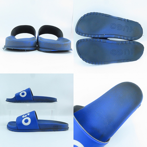 実際に弊社で買取させて頂いたHUGO BOSS/ヒューゴボス ショートパンツ/半袖 ロゴ Tシャツ/サンダル/キャップ 4点セットの画像 7枚目