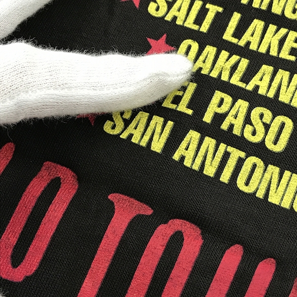 実際に弊社で買取させて頂いたTHE ROLLING STONES/ローリングストーンズ 90s/1994/ヴィンテージ Tシャツ ツアーTシャツ XLの画像 8枚目