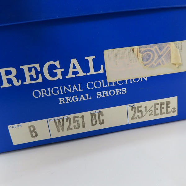 実際に弊社で買取させて頂いた REGAL/リーガル GEOX ストレートチップ レザー シューズ W251/25.5の画像 9枚目