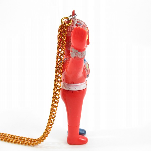 実際に弊社で買取させて頂いたPOPY/ポピー キカイダー01 レトロ ソフビ フィギュア ペンダントの画像 3枚目