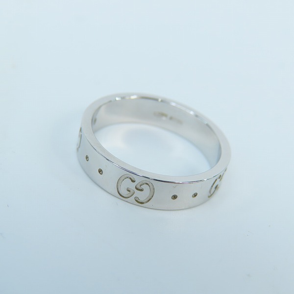 実際に弊社で買取させて頂いたGUCCI/グッチ アイコンリング  GGリング 8.5号 