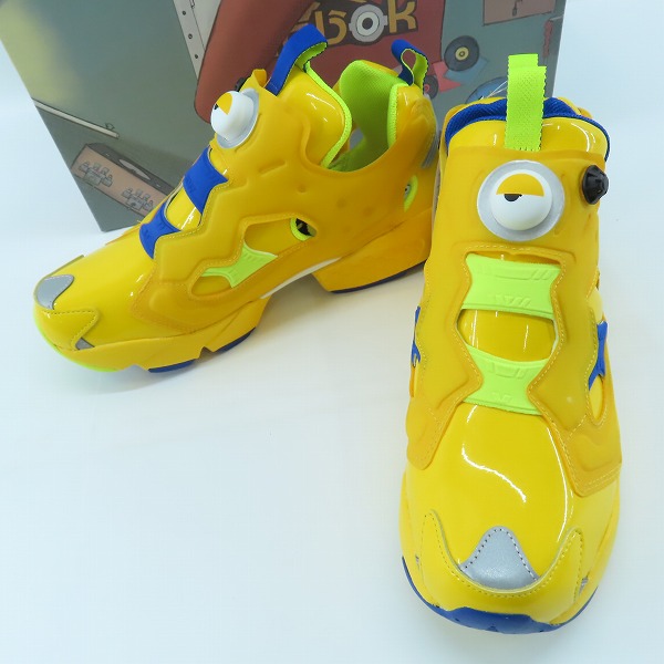 実際に弊社で買取させて頂いたReebok×MINIONS/リーボック×ミニオンズ INSTAPUMP FURY MU/インスタポンプフューリー FY3404/26.0