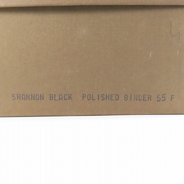 実際に弊社で買取させて頂いたChurch's/チャーチ SHANNON/シャノン プレーントゥシューズ 7313/55Fの画像 9枚目