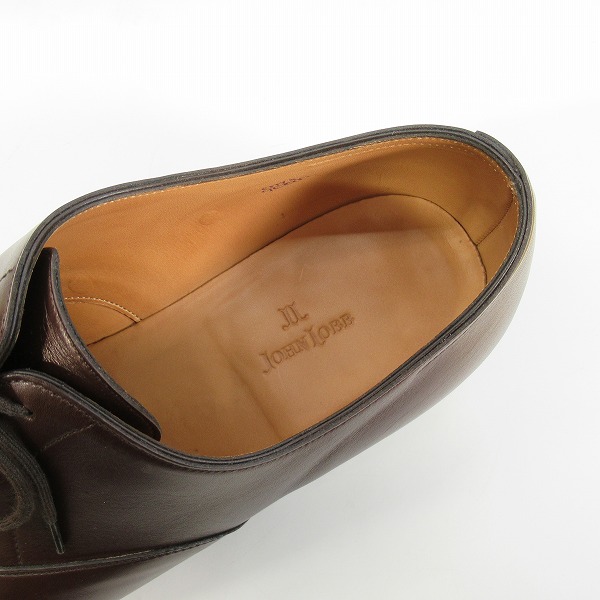 実際に弊社で買取させて頂いたJOHN LOBB/ジョンロブ City II/シティ2 レザーシューズ/9Eの画像 4枚目