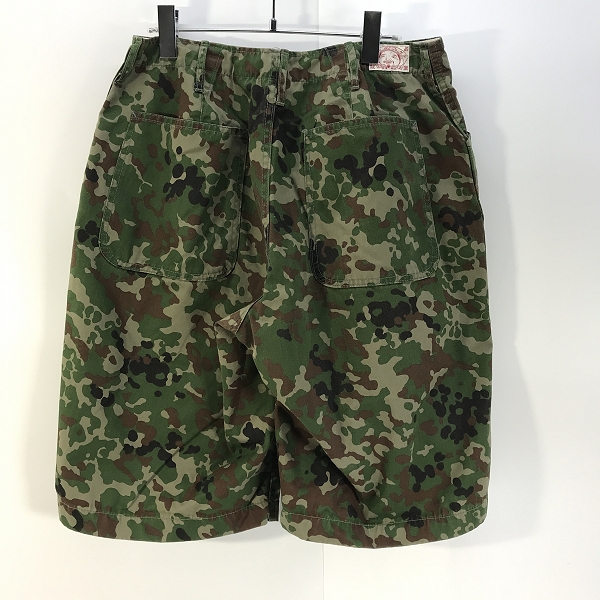 実際に弊社で買取させて頂いたEVISU/エヴィス  カモフラ/迷彩 ハーフパンツ/34の画像 1枚目