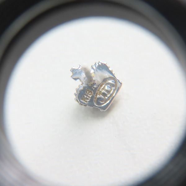 実際に弊社で買取させて頂いたJustin Davis/ジャスティンデイビス PETITE CROWN クラウンピアス K18WG GEJ255 の画像 4枚目