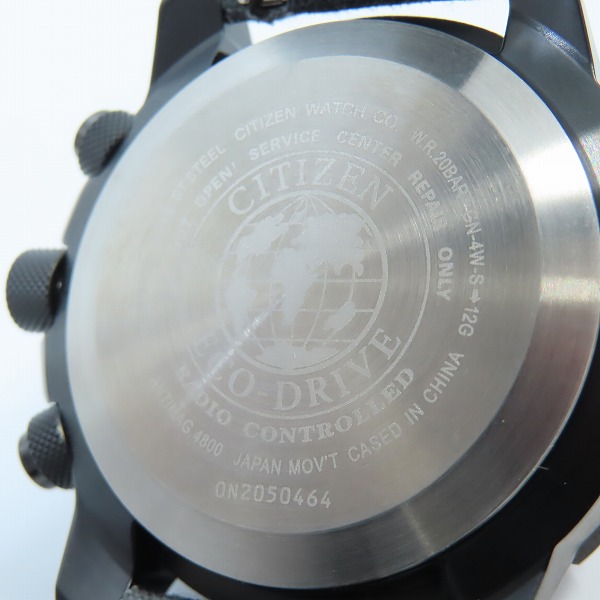 実際に弊社で買取させて頂いたCITIZEN/シチズン プロマスター エヴァンゲリオン ネルフエディション WNW-SN-EVの画像 4枚目