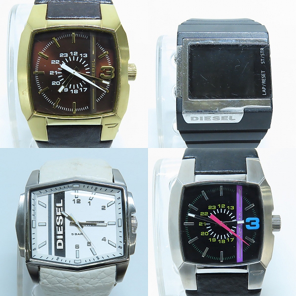 実際に弊社で買取させて頂いたDIESEL/ディーゼル 時計/ウォッチ DZ-1299/DZ-7130/DZ-1339/DZ-1297 4点セット【動作未確認】の画像 1枚目