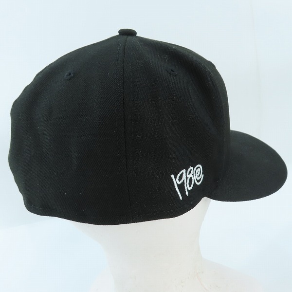 実際に弊社で買取させて頂いたNEW ERA × STUSSY/ニューエラ×ステューシー 59FIFTY キャップ ブラック G2712272022/7-1/2の画像 3枚目