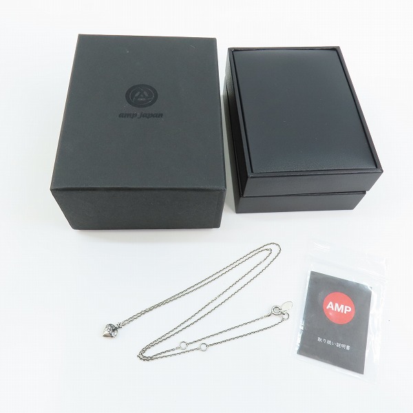 実際に弊社で買取させて頂いたamp japan/アンプジャパン ハート ネックレスの画像 9枚目