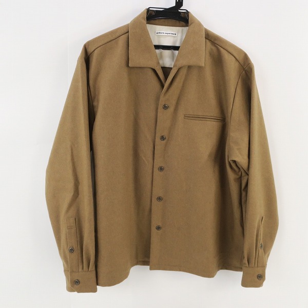 実際に弊社で買取させて頂いたUNIFORM EXPERIMENT/ユニフォームエクスペリメント WOOL SHIRT/ウールシャツ UE-242020 1