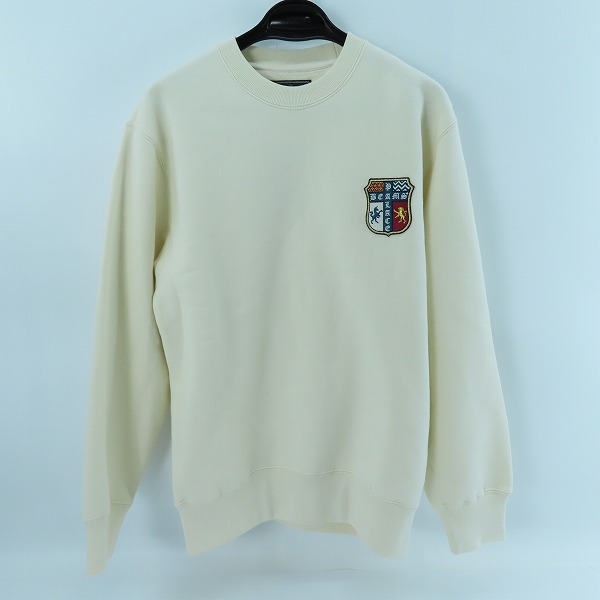 実際に弊社で買取させて頂いた【未使用】BEAMS PLUS/ビームスプラス 別注 PALACE/GRAPHIC CREW/スウェット 38-13-0218-156/S