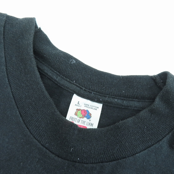 実際に弊社で買取させて頂いたSKINNY PUPPY/スキニーパピー LAST RIGHTS WORLD TOUR 1992-3/ヴィンテージ 長袖バンドTシャツ/Lの画像 4枚目