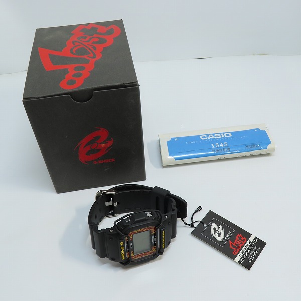 実際に弊社で買取させて頂いたG-SHOCK/Gショック LOST/ロスト コラボ DW-5600VTLS-1TJR 【動作未確認】の画像 6枚目