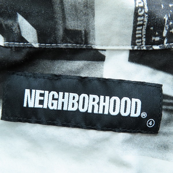 実際に弊社で買取させて頂いたNEIGHBORHOOD×長濱治/ネイバーフッド C-Shirt S/S 半袖 シャツ 221TSNON-SHM01/Lの画像 2枚目