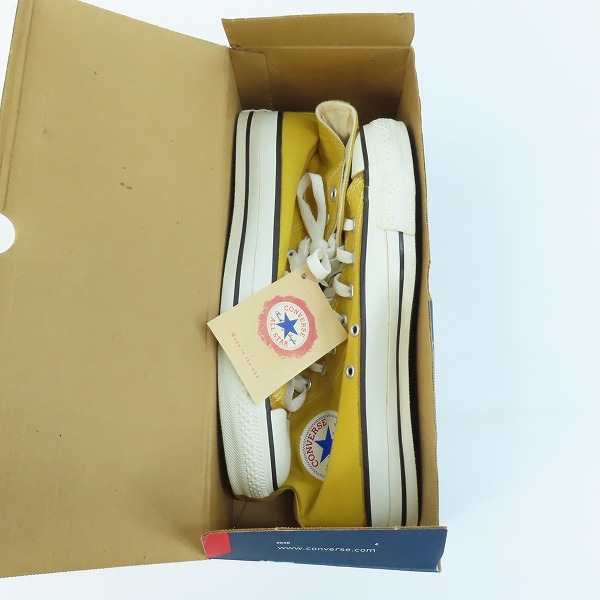 実際に弊社で買取させて頂いたconverse/コンバース ALL STAR/オールスター Hi USA製 16396/8.5の画像 8枚目