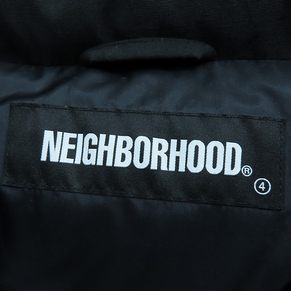 実際に弊社で買取させて頂いたNEIGHBORHOOD/ネイバーフッド 21AW BANDANA CHOPPED DOWN/E-JKT バンダナ ダウン ジャケット 212TSNH-JKM11/Lの画像 3枚目