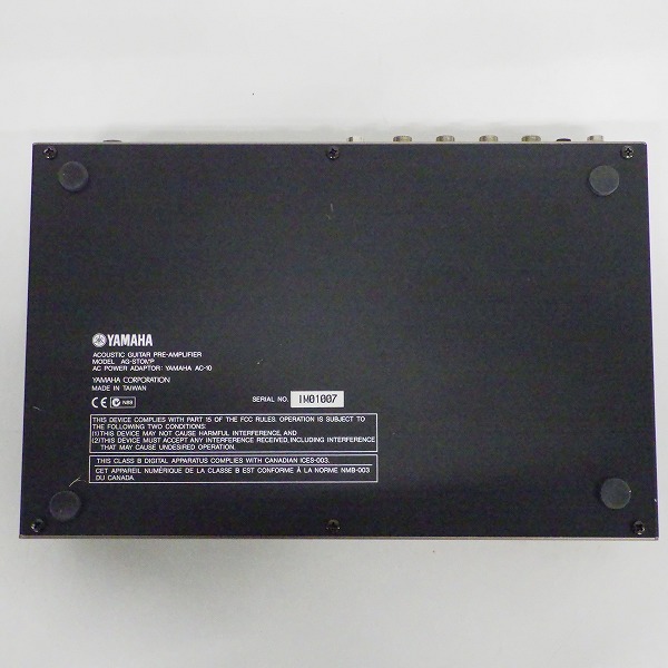 実際に弊社で買取させて頂いたYAMAHA/ヤマハ AG-Stomp エレクトリックアコースティックギター用プリアンプ＆マルチエフェクター【簡易動作確認済】の画像 5枚目