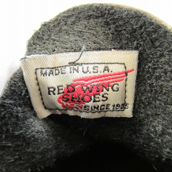 実際に弊社で買取させて頂いたRED WING/レッドウィング アイリッシュセッターブーツ 08179/7.5Eの画像 5枚目