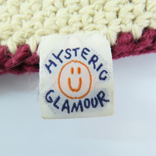 実際に弊社で買取させて頂いたHYSTERIC GLAMOUR/ヒステリックグラマー ショルダーバッグ ニットの画像 4枚目
