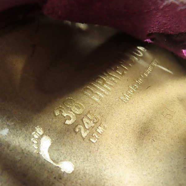 実際に弊社で買取させて頂いた【ジャンク】BIRKEN STOCK/ビルケンシュトック MONTANA/モンタナ レザーシューズ 24.5の画像 5枚目