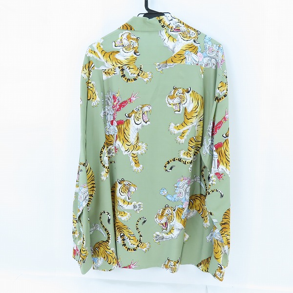 実際に弊社で買取させて頂いたWACKO MARIA×TIM LEHI/ワコマリア×ティムリーハイ 23AW HAWAIIAN SHIRT/長袖シャツ/XLの画像 1枚目