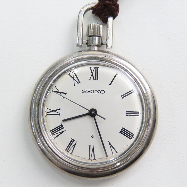 実際に弊社で買取させて頂いたSEIKO/セイコー 手巻き 懐中時計 5740-8010の画像 1枚目