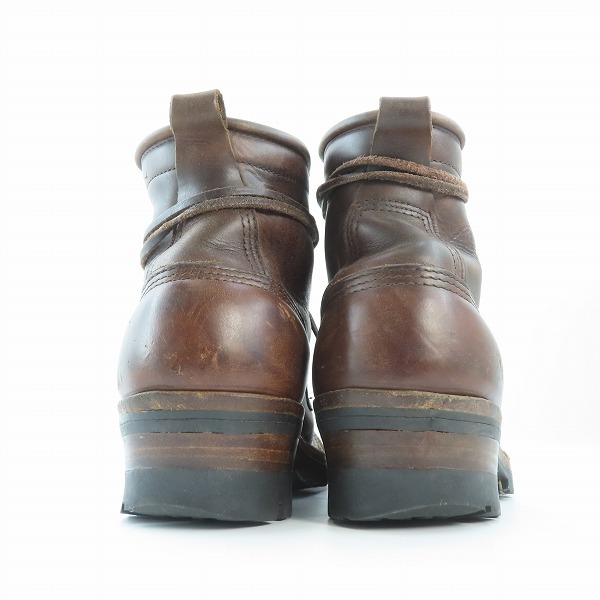 実際に弊社で買取させて頂いたWHITE S BOOTS/ホワイツブーツ Smoke Jumper/スモークジャンパー レースアップブーツ 350-V ブラウン 7Eの画像 1枚目