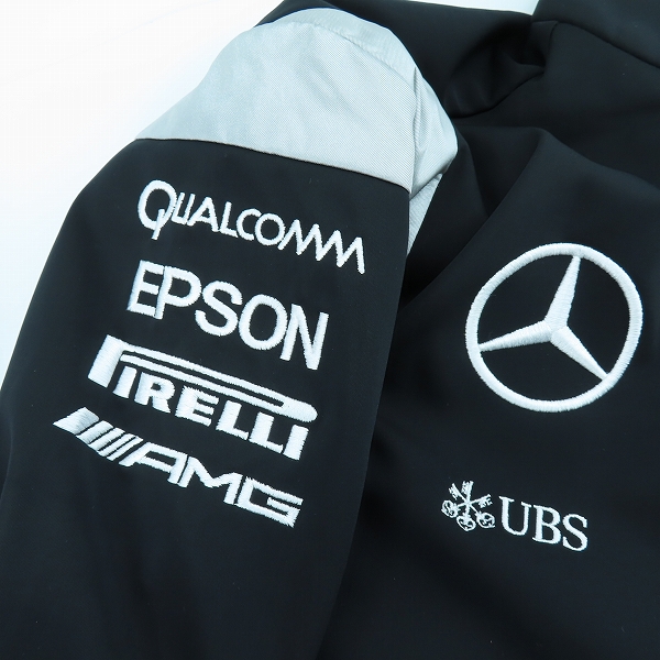 実際に弊社で買取させて頂いた【未使用】HUGO BOSS×Mercedes-Benz/ヒューゴボス×メルセデスベンツ AMG PETRONAS ジャケット /XXLの画像 8枚目