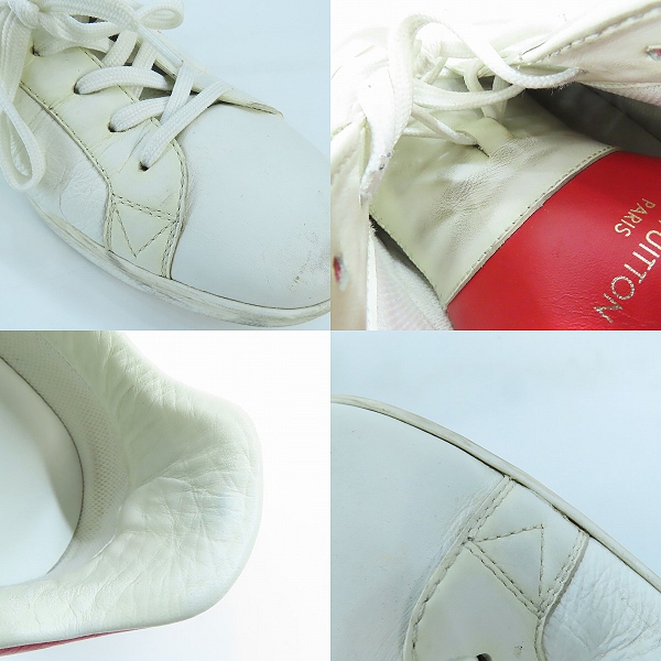実際に弊社で買取させて頂いたLOUIS VUITTON/ルイヴィトン ルクセンブルグライン ローカットスニーカー LD1119/9.5の画像 8枚目