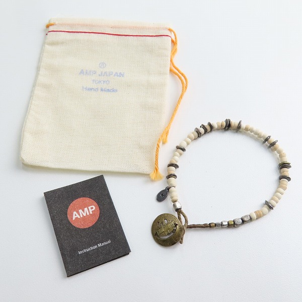 実際に弊社で買取させて頂いた(1)AMP JAPAN/アンプジャパン Coconut Beads Bracelet/ココナッツ ビーズ ブレスレットの画像 9枚目
