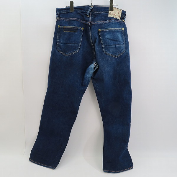 実際に弊社で買取させて頂いたEVISU/エヴィス Lot2101 デニムパンツ/34×35の画像 1枚目