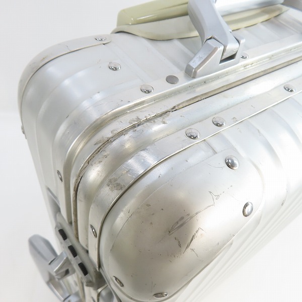 実際に弊社で買取させて頂いたRIMOWA/リモワ TOPAS/トパーズ キャビントローリー 2輪 キャリー/スーツケース 929.52の画像 5枚目